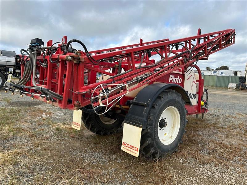 Photo 3. Croplands Pinto boom sprayer