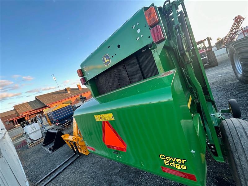 Photo 4. John Deere 469 Silage Special round baler