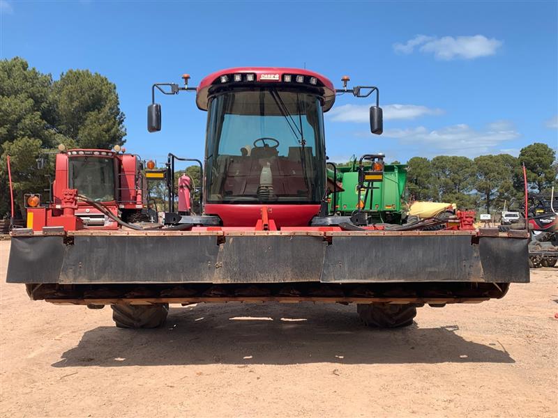 Photo 3. Case IH WDX1902 Self Propelled Windrower and RDX161 disc Mower