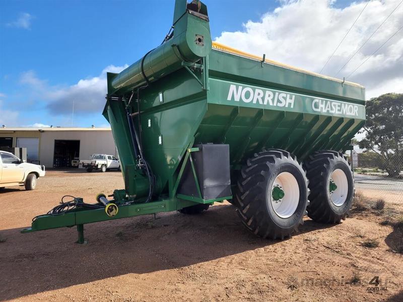 Norrish Chasemor 24T Chaser Bin, Grain Handling Norrish Service Group