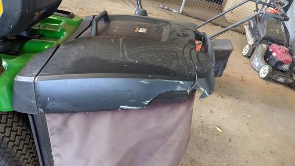 Photo 4. John Deere X350R lawn mower
