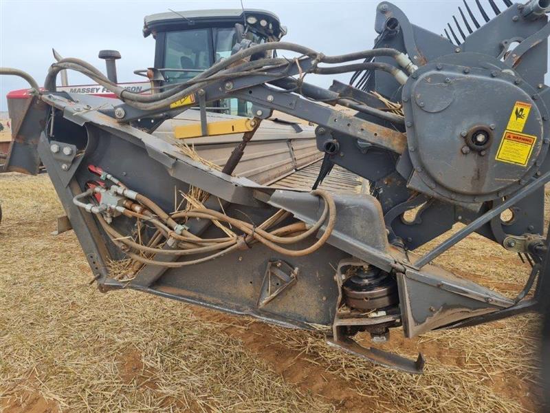 Photo 5. Massey Ferguson 9870 Windrower