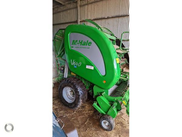 Photo 2. McHale V640 round baler