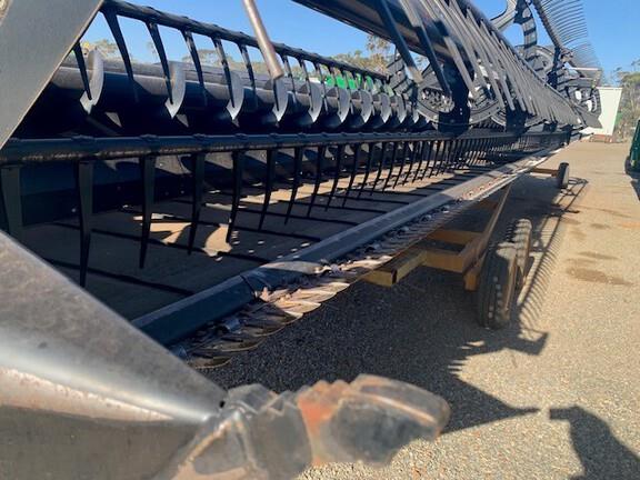 Photo 3. MacDon D65 harvester front