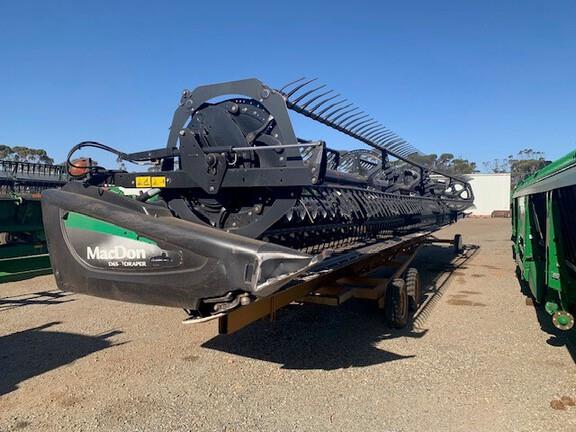 Photo 4. MacDon D65 harvester front
