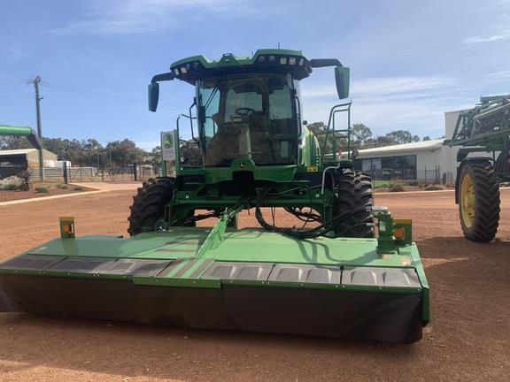 Photo 2. John Deere W260 windrower