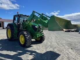 Photo 3. John Deere 6155M row crop tractor