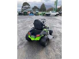 Photo 2. Greenworks CRT426 zero turn mower