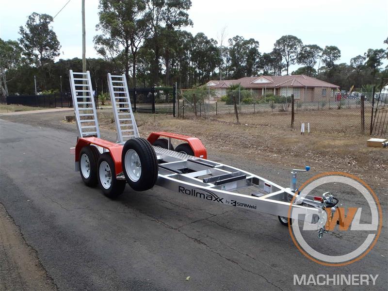 Sureweld SW2000C 2T mini loader aluminium plant trailer