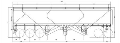 Photo 4. Duraquip 3 Compartment Commodity Trailer