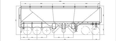 Photo 4. Duraquip 3 Compartment S (short) Commodity Trailer