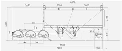 Photo 5. Duraquip A Trailer De-Mountable Tray Commodity Trailer