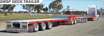 Photo 4. Duraquip Drop Deck Trailer