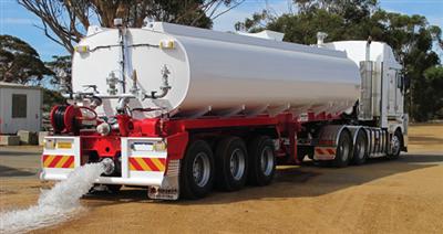 Photo 4. Duraquip Hydrator Water Tanker