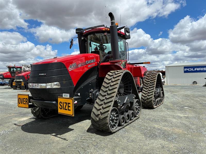 Photo 4. Case IH Steiger 450 rowtrac track tractor