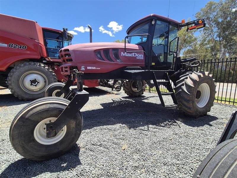 Photo 5. MacDon M155 windrower