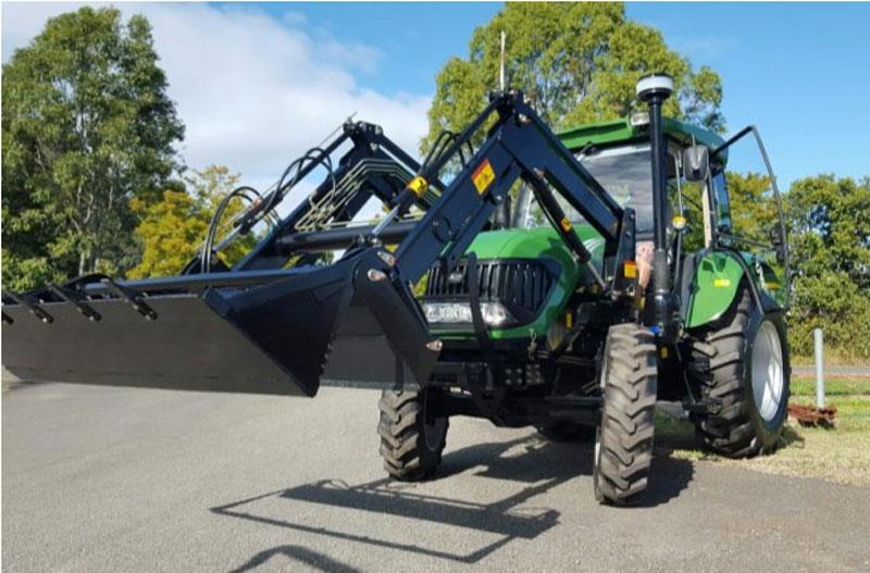 Agking TZ06 front end loader with quick release 4 in 1 bucket