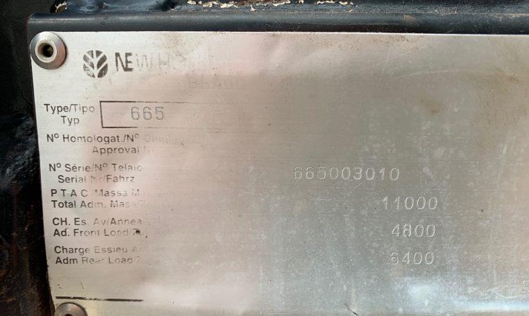 Photo 4. VX680 Braud New Holland