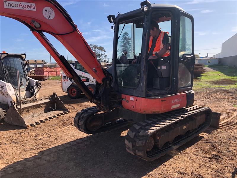 Used Kubota U554G Excavator, Loaders Excavators Kubota SA, Power Farming