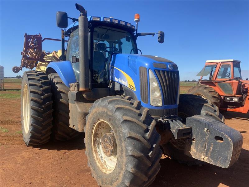 Photo 2. New Holland T8020 tractor