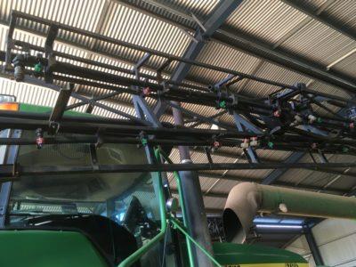 Photo 2. John Deere 4700 self propelled sprayer