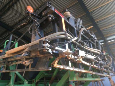 Photo 4. John Deere 4700 self propelled sprayer