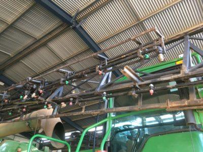 Photo 5. John Deere 4700 self propelled sprayer