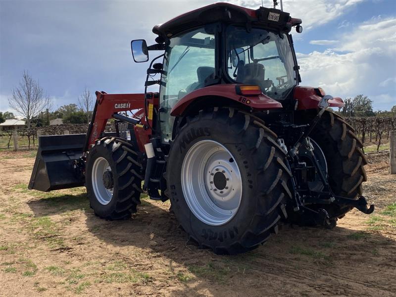 Photo 2. Case IH Maxxum 110 tractor