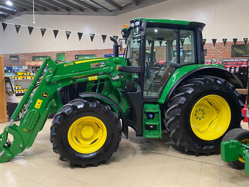 John Deere 6090M with 603R loader, Tractors John Deere VIC Power Farming