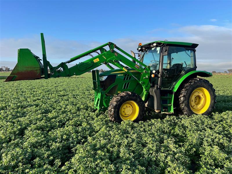 Photo 2. John Deere 6105R tractor