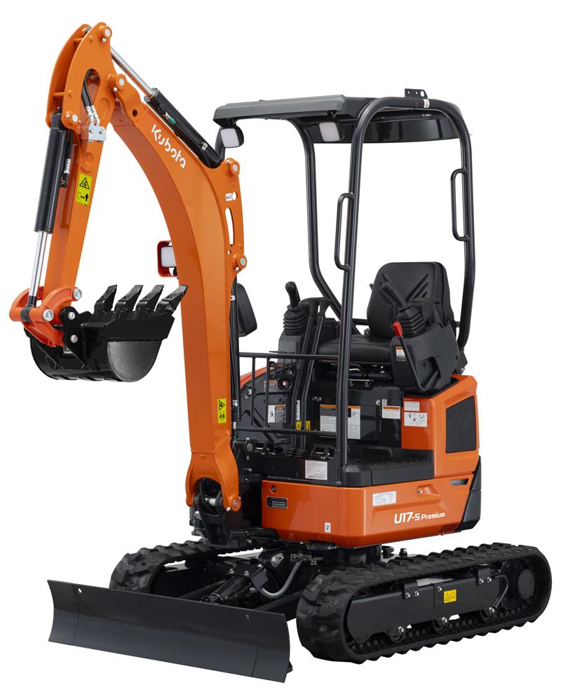 Photo 4. Kubota U17-5 excavator